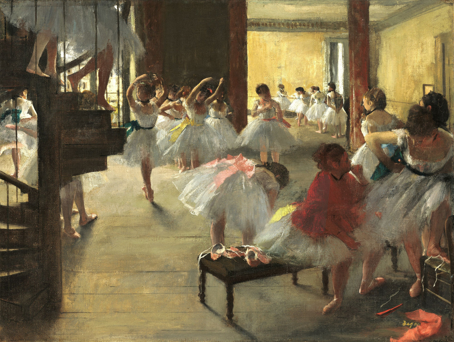 The Dance Class, Degas